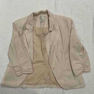11 LC Lauren Conrad NWOT Light Tan Blazer